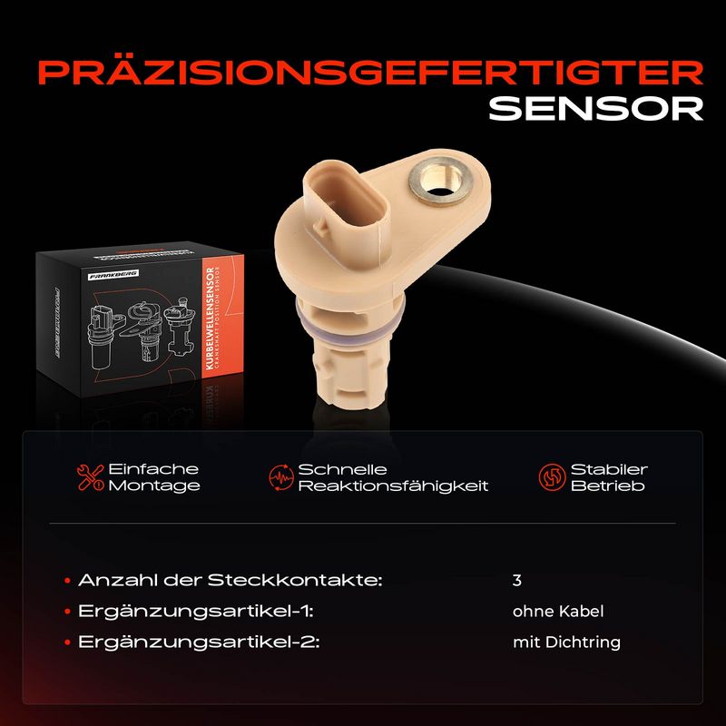 Frankberg 5481FB0007631 Sensor, crankshaft pulse