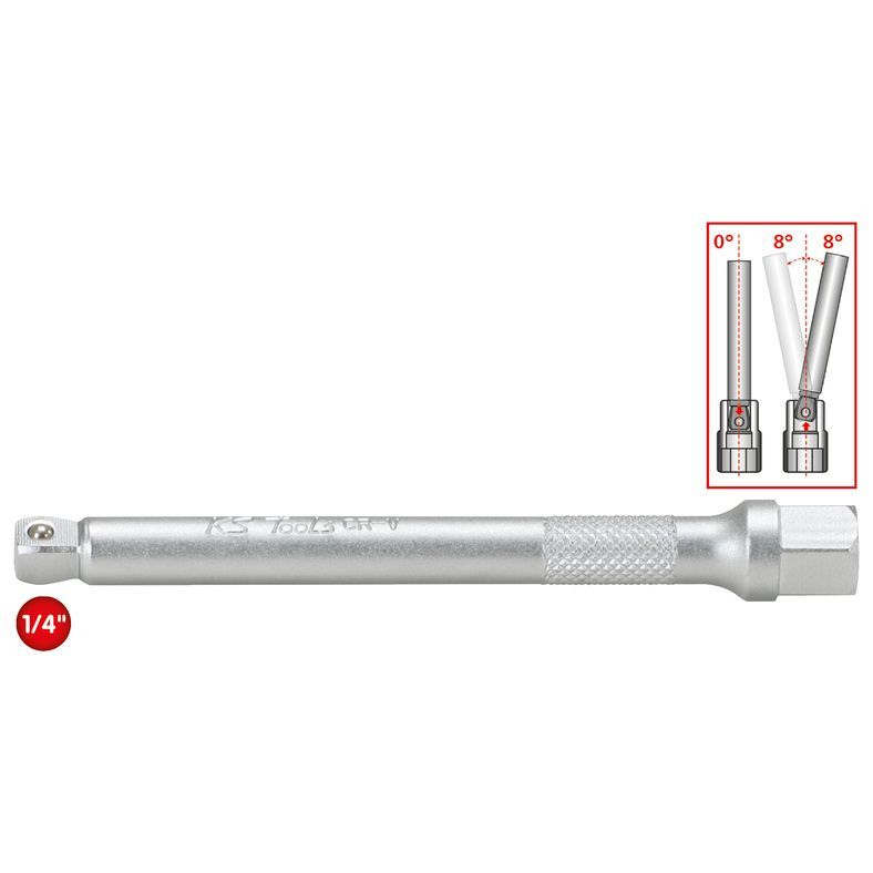 1/2" XXL kulförsedd förlängning, 450mm