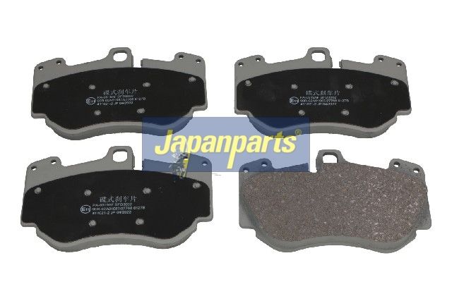 JAPANPARTS Stabdžių trinkelių rinkinys, diskinis stabdys