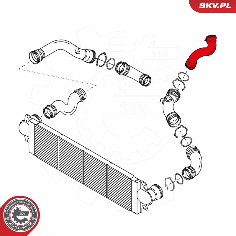 ESEN SKV 24SKV097 Charge Air Hose