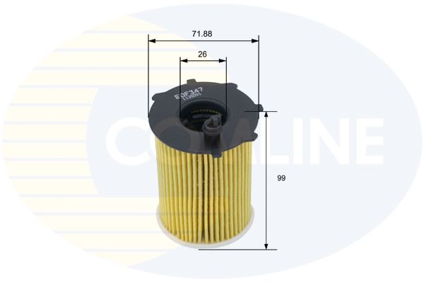Comline Oil Filter EOF347