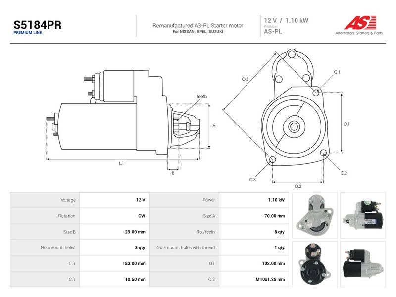Prekės atitinka OEM kodą: 95514185