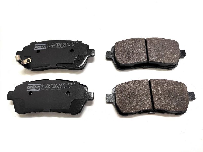 Plaquettes+de+frein+à+disque CHAMPION 573745CH