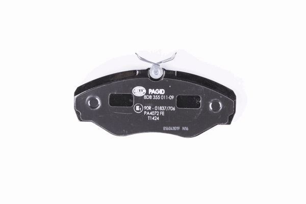 HELLA 8DB 355 011-091 Brake Pad Set, disc brake