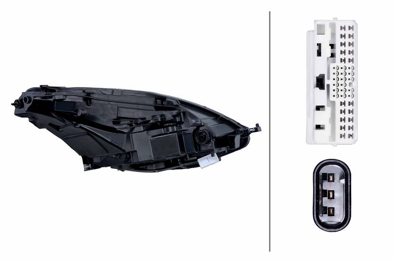 HELLA 1EX 015 319-711 Headlight