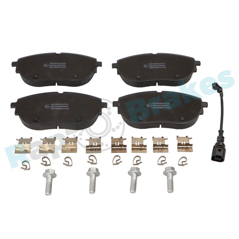 RAP BRAKES R-P1723 Brake Pad Set, disc brake