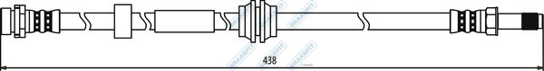 APEC Brake Hose BHO4188