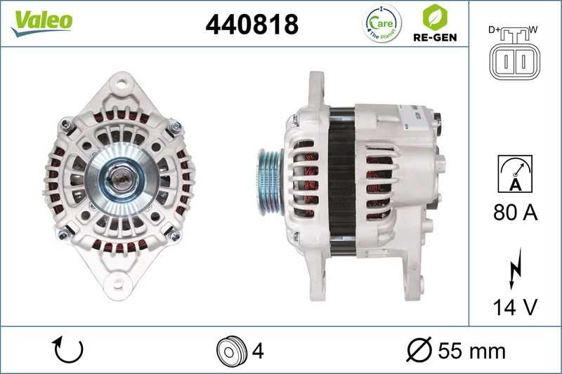 VALEO Dynamo / Alternator 440818