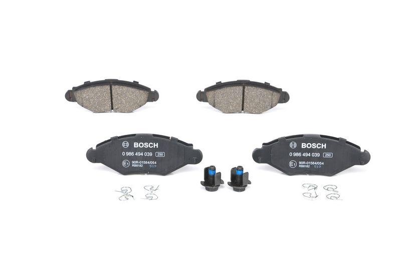 BOSCH 0 986 494 039 Stabdžių trinkelių rinkinys, diskinis stabdys