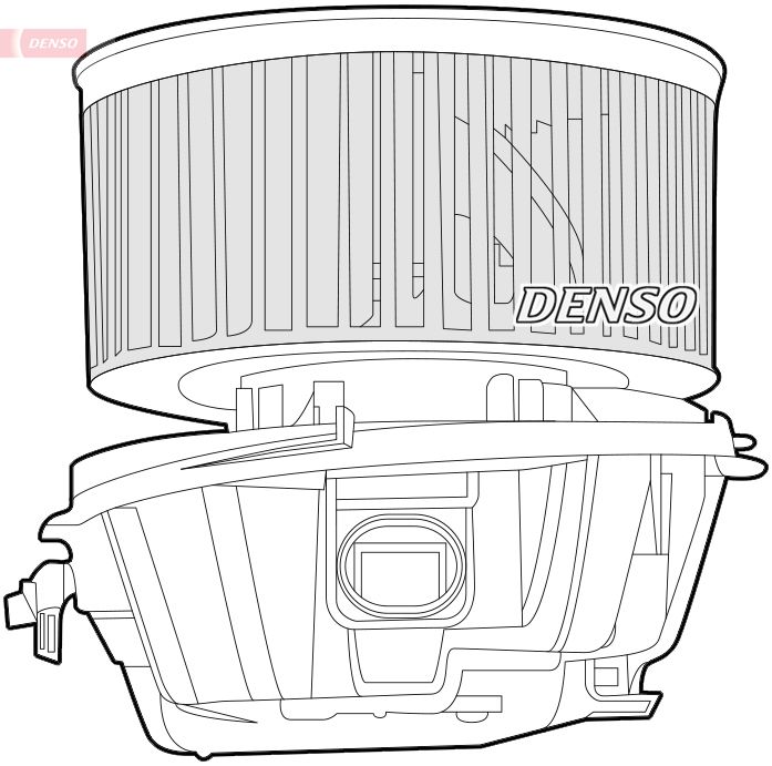 Компресор салону, Denso DEA07008