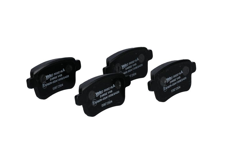 Piduriklotsi komplekt, ketaspidur, VALEO 302216A