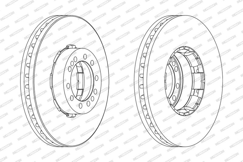 Brzdový kotouč FCR185A