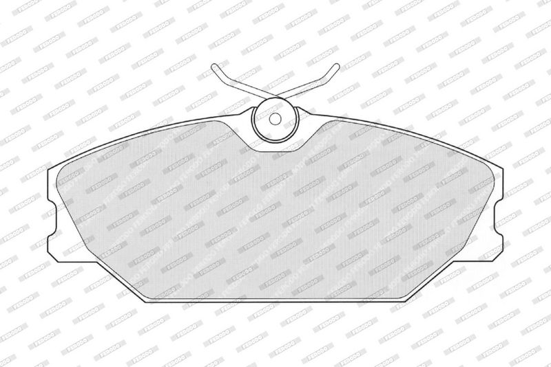 FERODO Plaquettes de frein à disque FDB1420