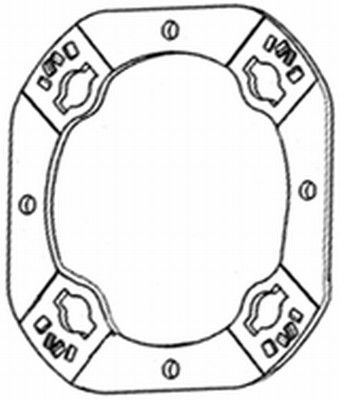 Rám 9AH 161 786-017