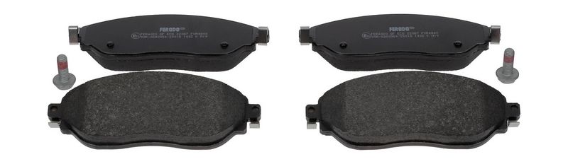 Sada brzdových destiček, kotoučová brzda FVR4840