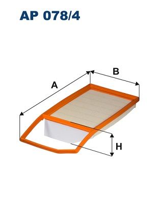FILTRON légszűrő AP 078/4