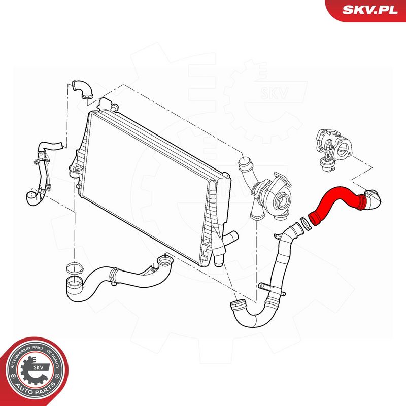 Laadimisõhu voolik, ESEN SKV 43SKV346