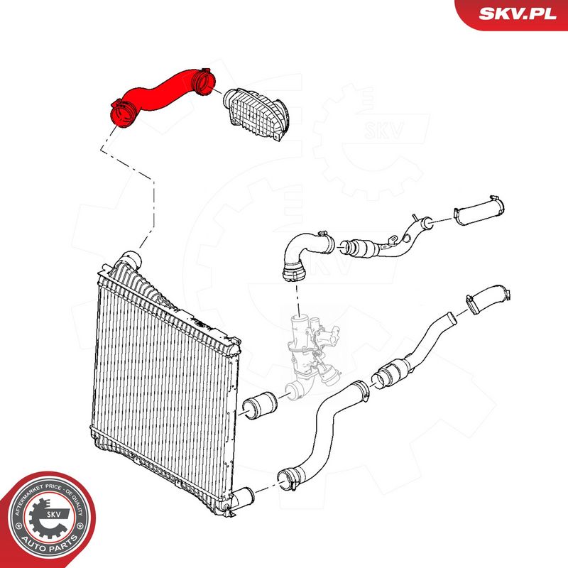 Laadimisõhu voolik, ESEN SKV 43SKV356