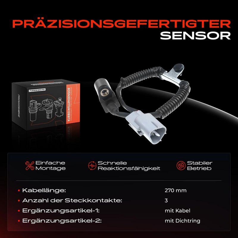 Frankberg 5481FB0007560 Sensor, crankshaft pulse