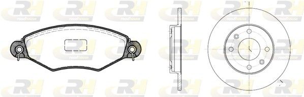Комплект гальма, дискове гальмо, Roadhouse 864306