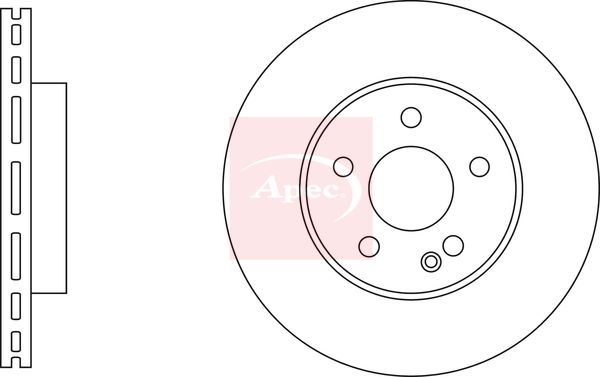 APEC Brake Disc DSK3272