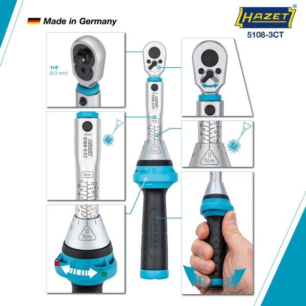 HAZET 5108-3CT Torque Wrench