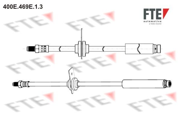 FTE fékcső 400E.469E.1.3