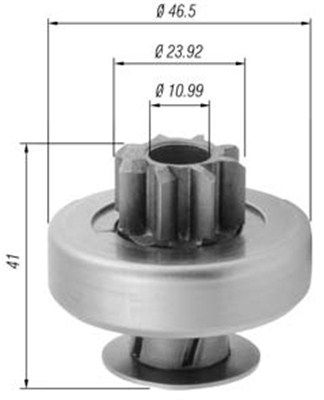 MAGNETI MARELLI бендикс RENAULT