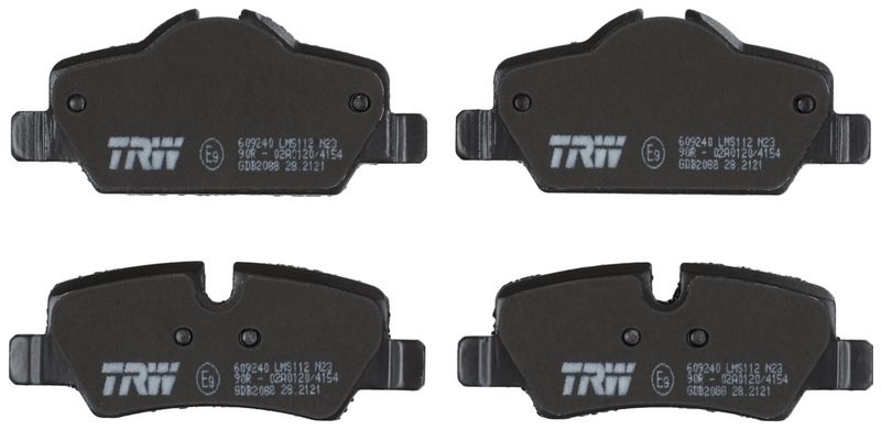 TRW GDB2088 Brake Pad Set, disc brake