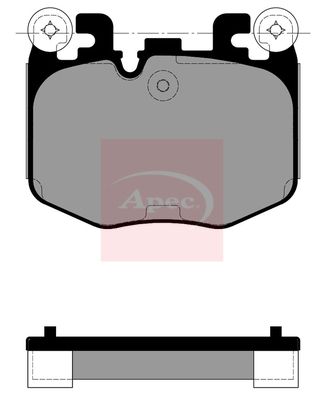 APEC Brake Pad Set, disc brake PAD2667