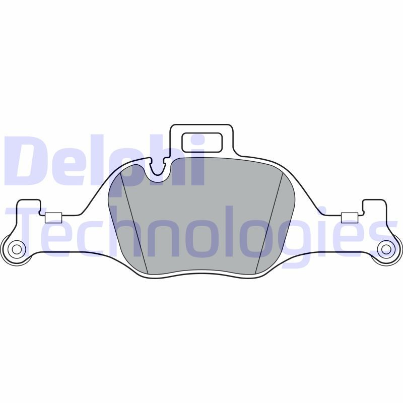 DELPHI BMW тормозные колодки передние 3/G20, 5/G30, 6/G32