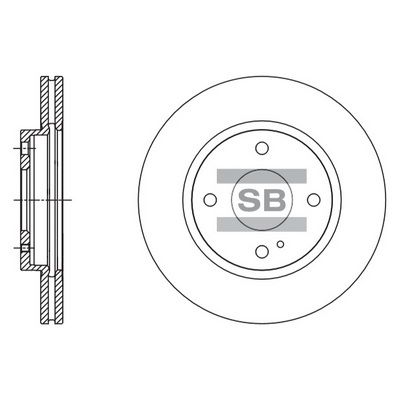 Гальмівний диск, Hi-Q SD5306