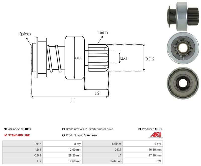 Vabajooks, starter, AS-PL SD1059