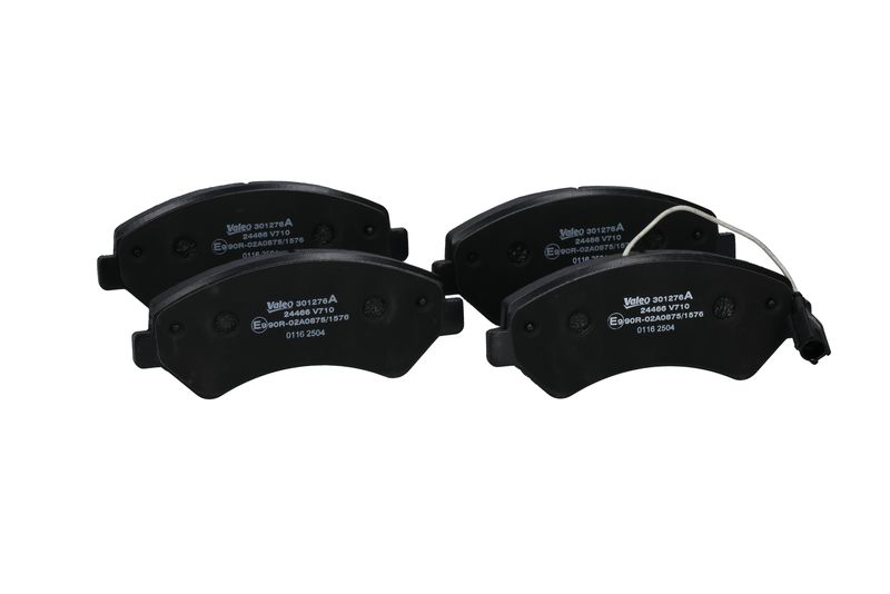 Sada brzdových destiček, kotoučová brzda 301276A