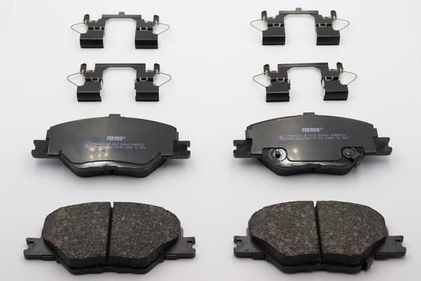 FERODO FDB5522 Brake Pad Set, disc brake