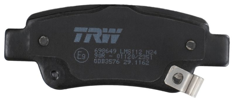 TRW GDB3576 Brake Pad Set, disc brake