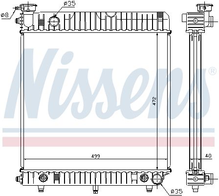 Теплообменник NISSENS