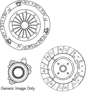 Комплект зчеплення на Clio, Cube, Duster, Fluence, Grand Scenic, Juke, Kangoo, Laguna, Megane, Modus, NV200, Note, Qa...