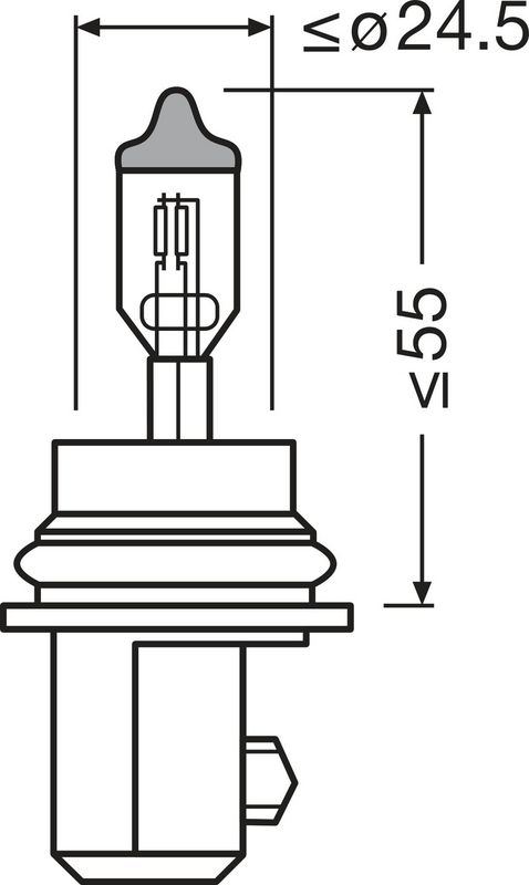 Hõõgpirn, Kaugtuli, ams-OSRAM 9007