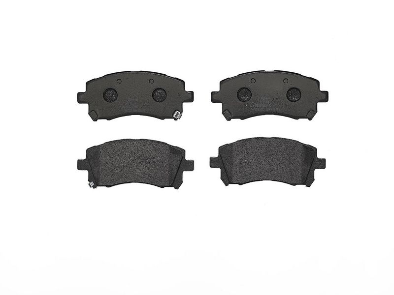 комплект спирачно феродо, дискови спирачки BREMBO
