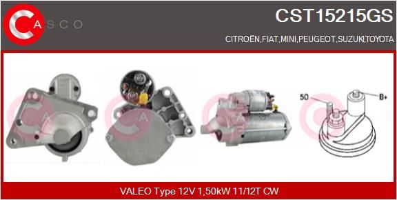 Стартер, Casco CST15215GS