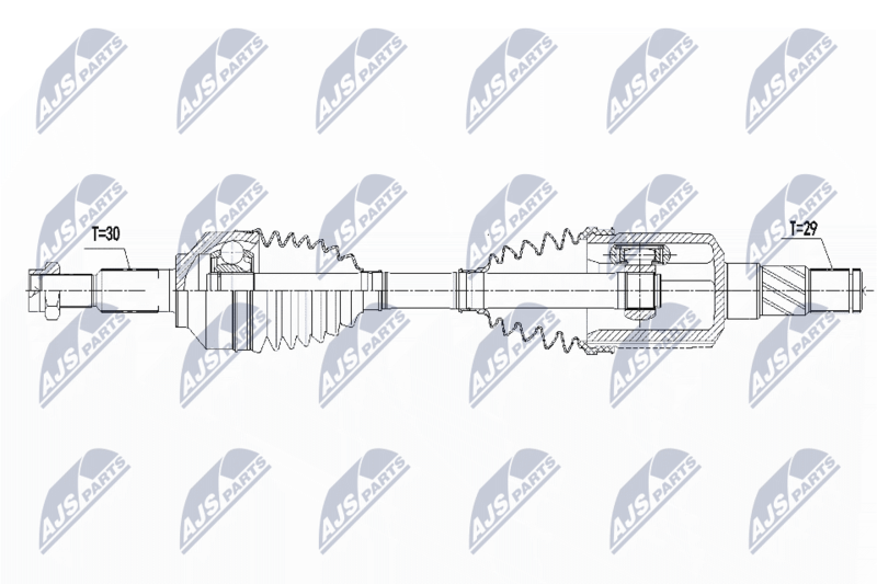 NTY hajtótengely NPW-CH-114