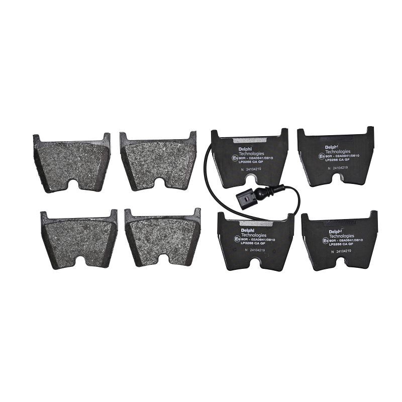 DELPHI LP3266 Brake Pad Set, disc brake