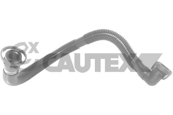 CAUTEX 757521 - Karterio ventiliacijos žarna