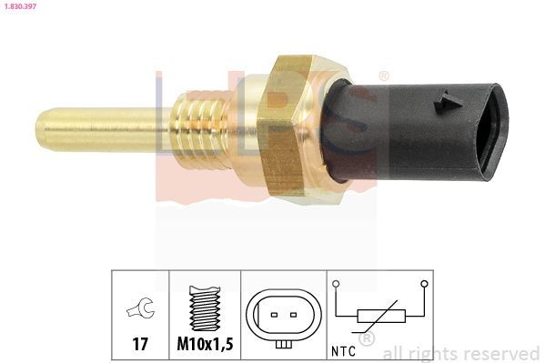 Sensor, temperatura del refrigerante