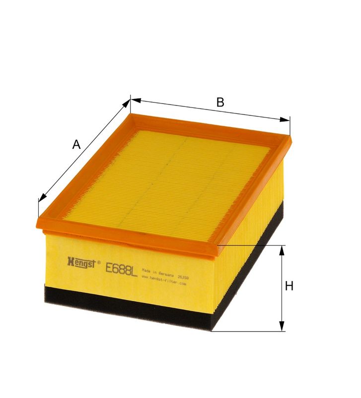 Vzduchový filtr E688L