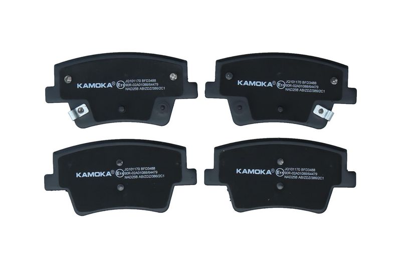 KAMOKA JQ101170 Brake Pad Set, disc brake
