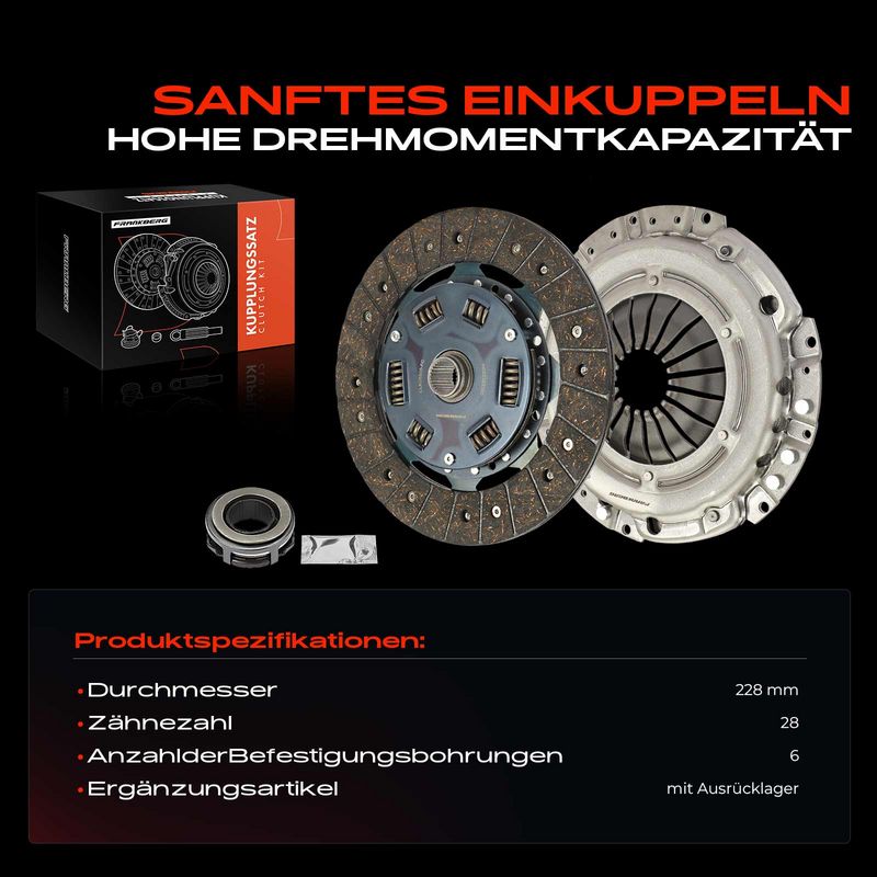 Frankberg 5481FB0037533 Clutch Kit