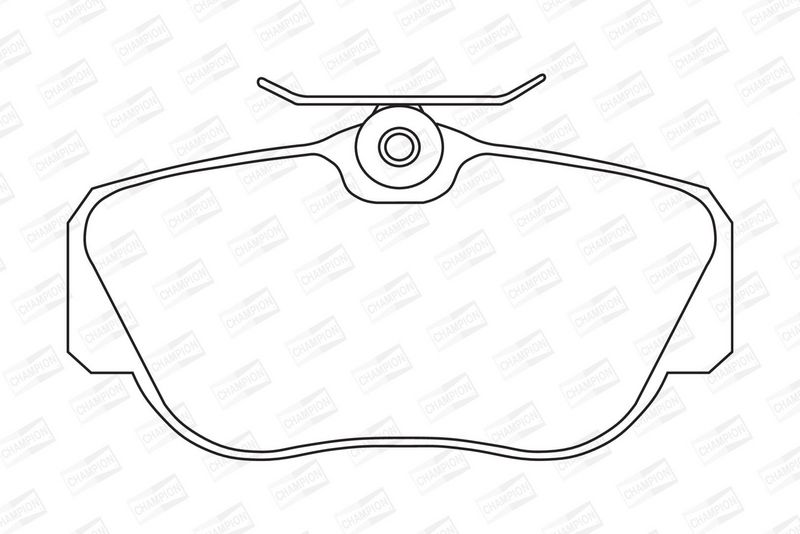 CHAMPION Plaquettes de frein à disque 571353CH