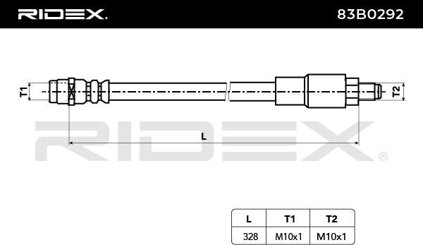 спирачен маркуч RIDEX